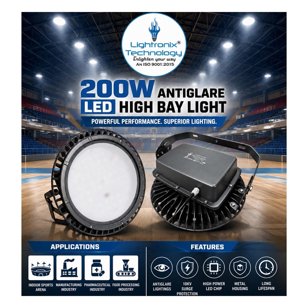 200W ANTIGLARE LED HIGH BAY LIGHT
